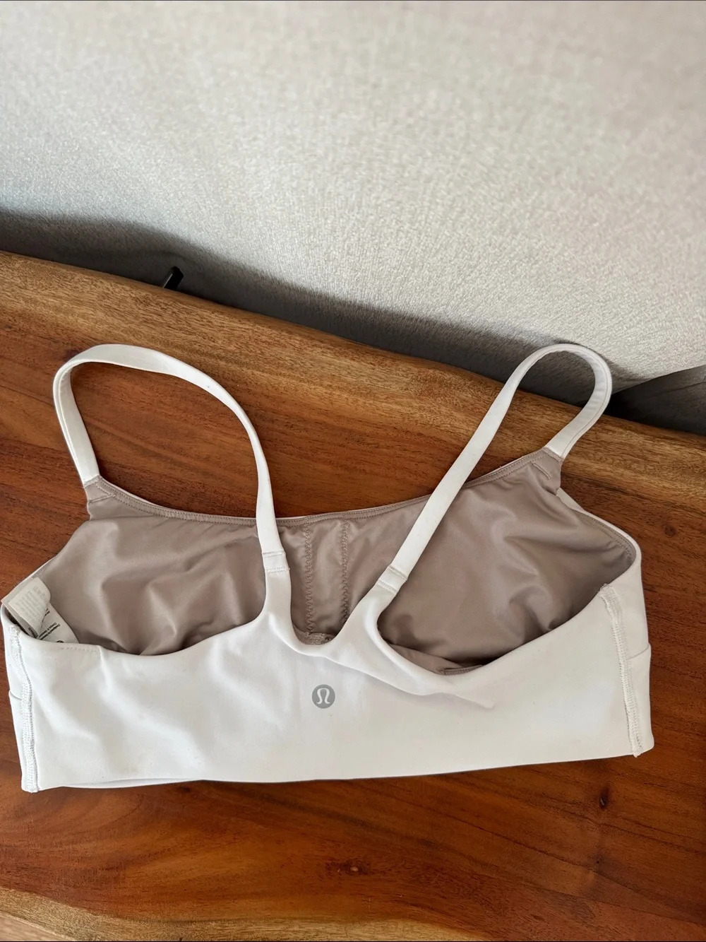 lululemon athletica White Sports Bra